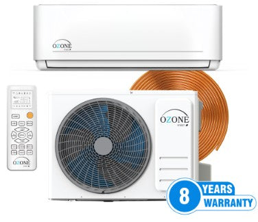 12000 BTU (1 Ton) Ozone Mini Split Cooling/Heat 110V With WIFI